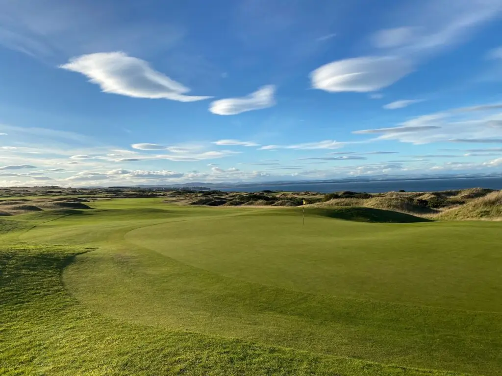 View from the Fairmont St Andrews hotel, Scotland