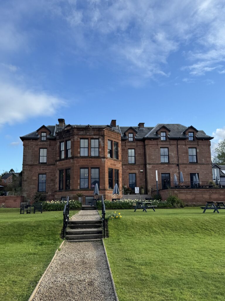 Front view Douglas Hotel Isle of Arran