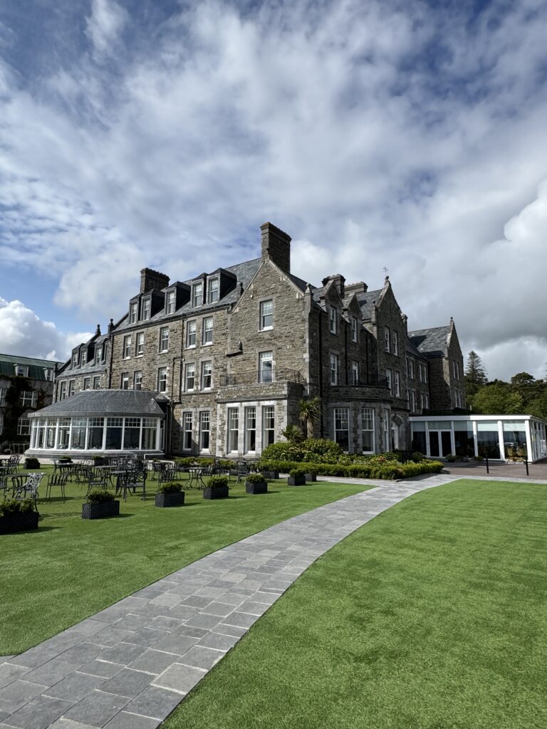 Front view of Parknasilla Resort, Sneem, Ring of Kerry