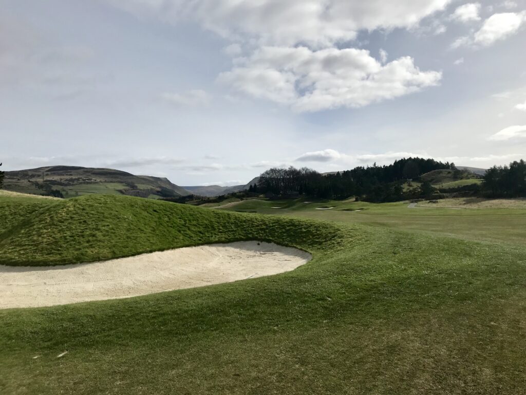 Bunker and Fairway at the Gleneagles Queen's Course